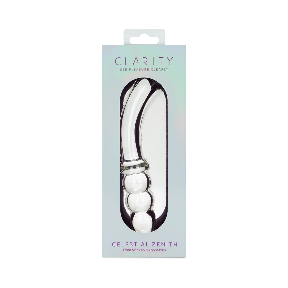 Clarity Celestial Zenith Glass Dildo