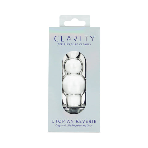 Clarity Utopian Reverie Glass Dildo